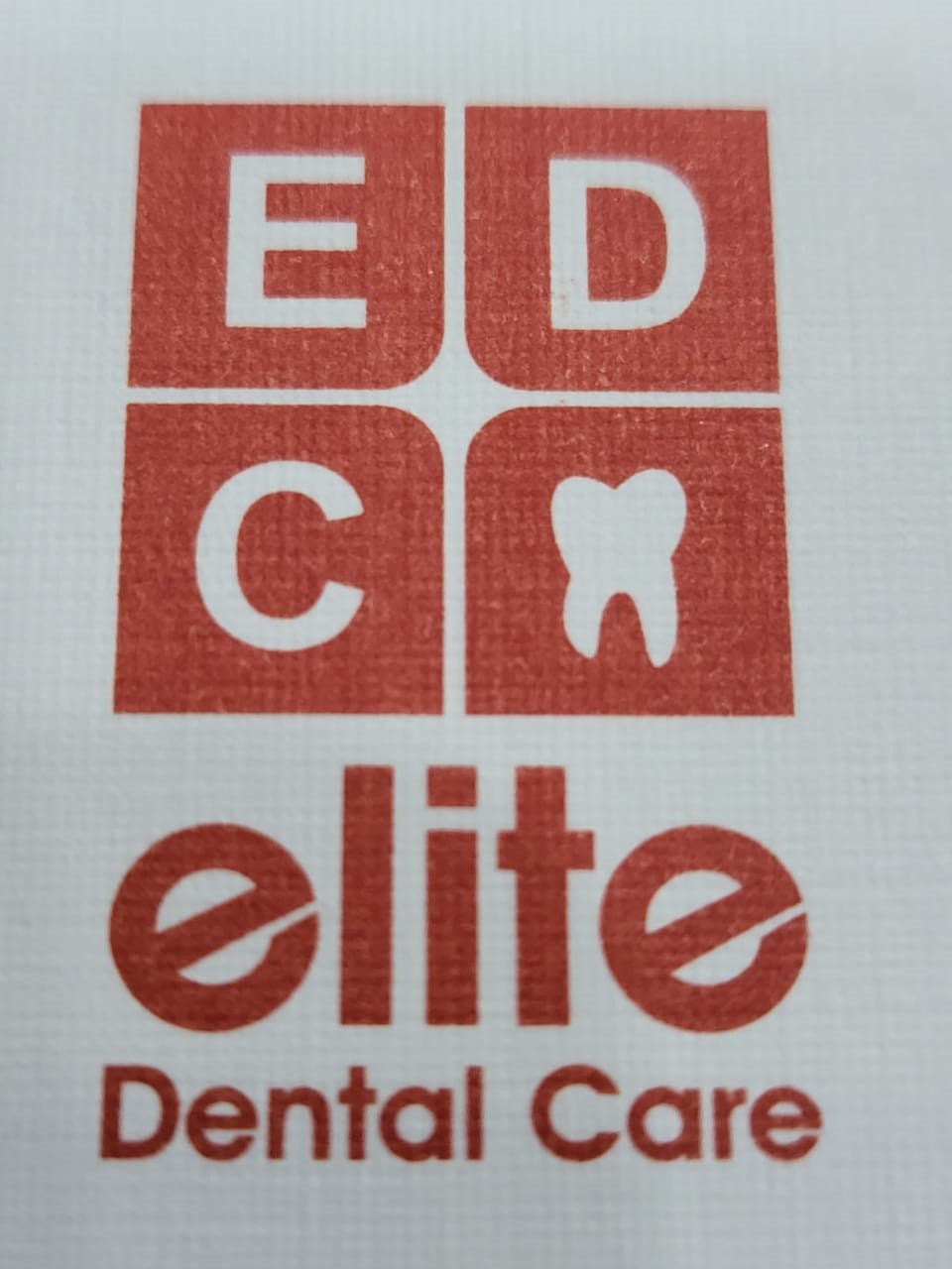 Elite dental care logo Elite dental care logo