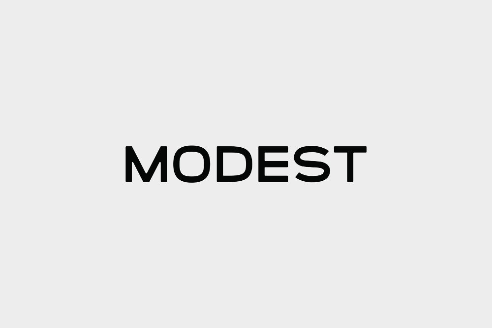 modest logo